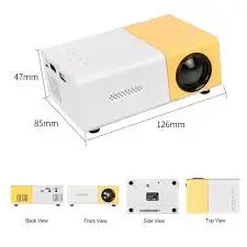 Portable YG300 Mini Led Projector A1 Led